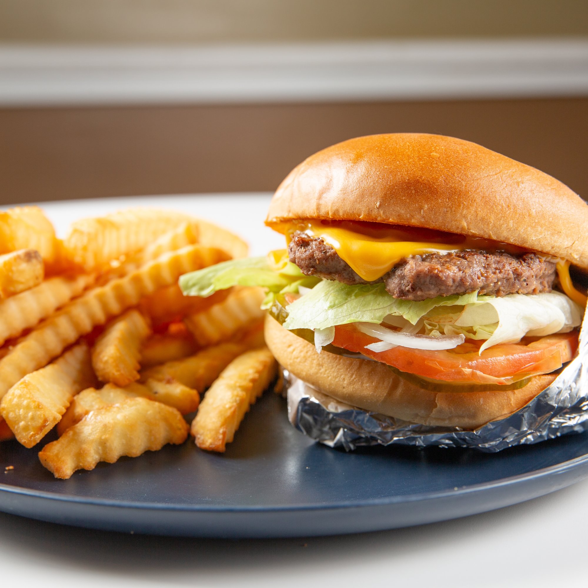 Burger W/ Fries & Drink
