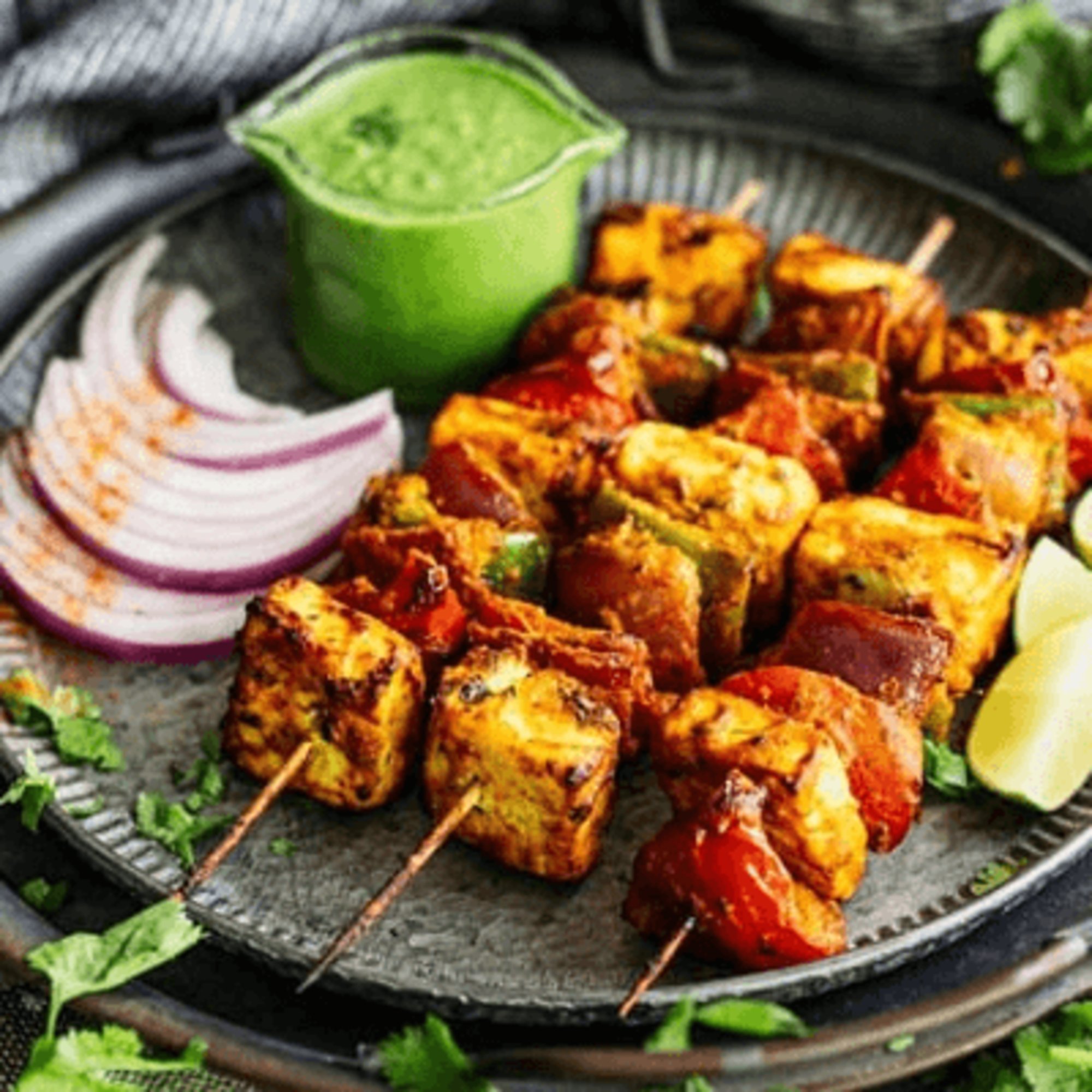 Paneer Tikka (Indian Cheese)