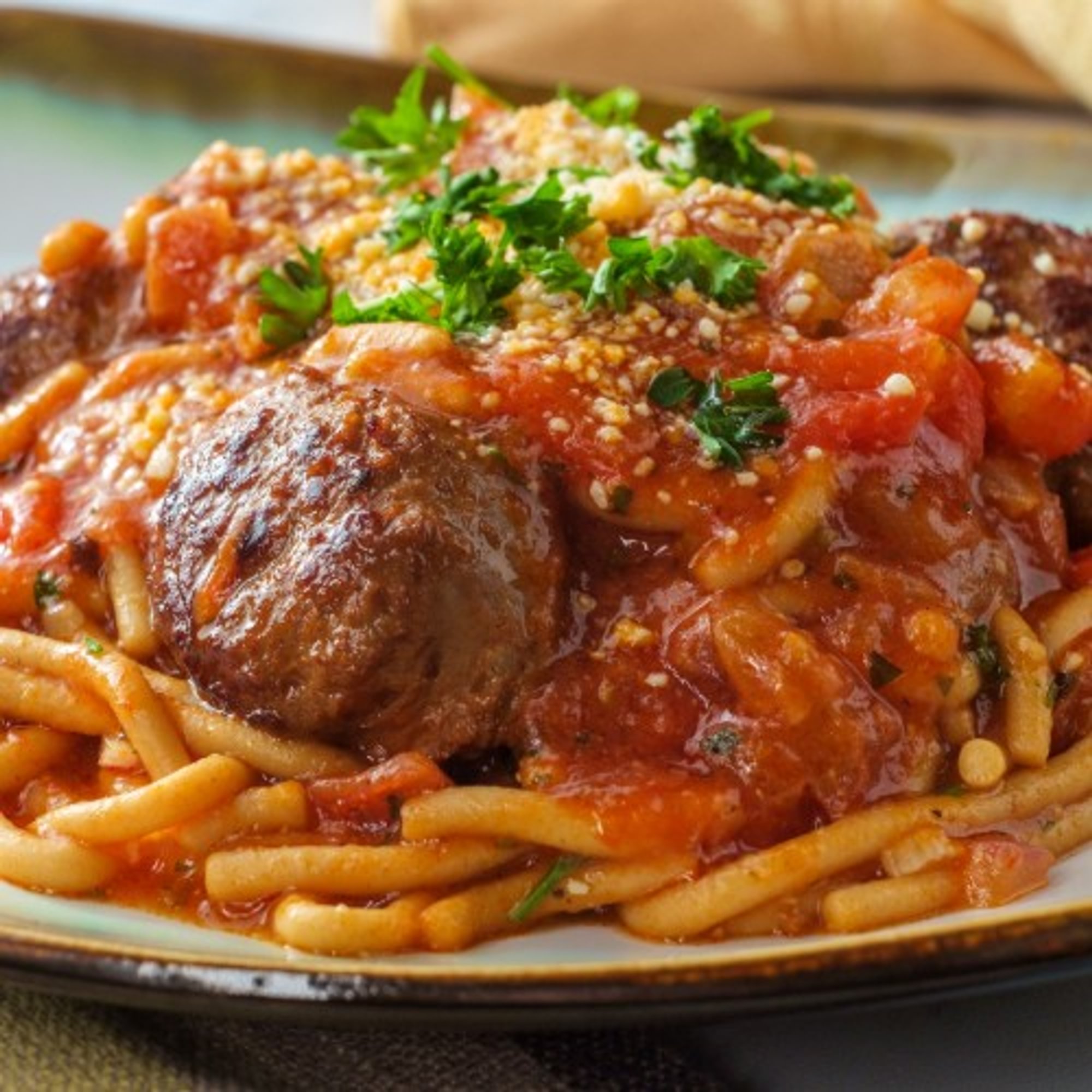 Spaghetti Meatballs
