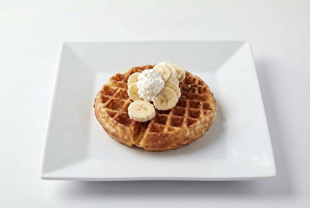 Banana Walnut Waffle
