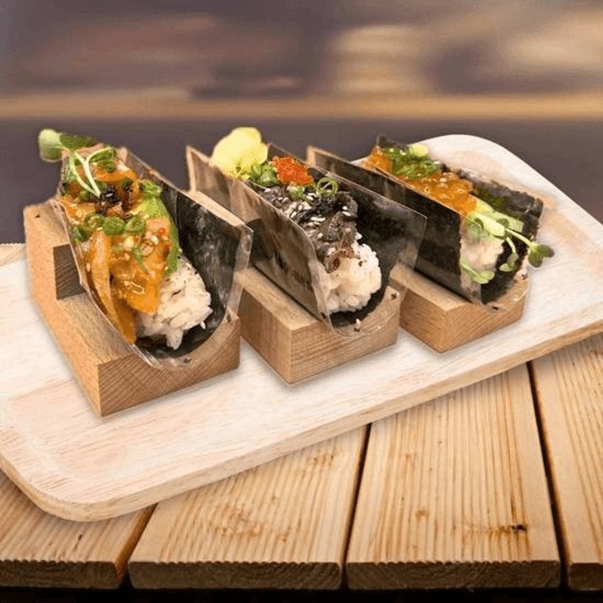 Handroll Sampler B (3pc)