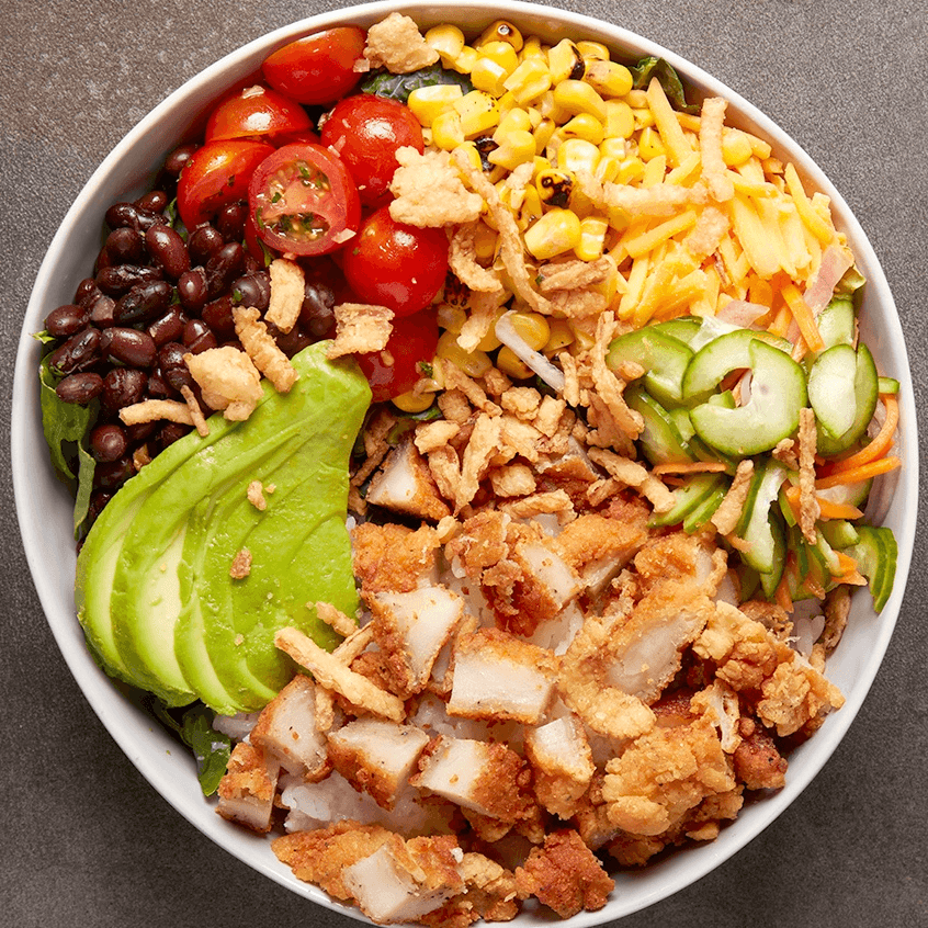 Salad - Fried Chicken