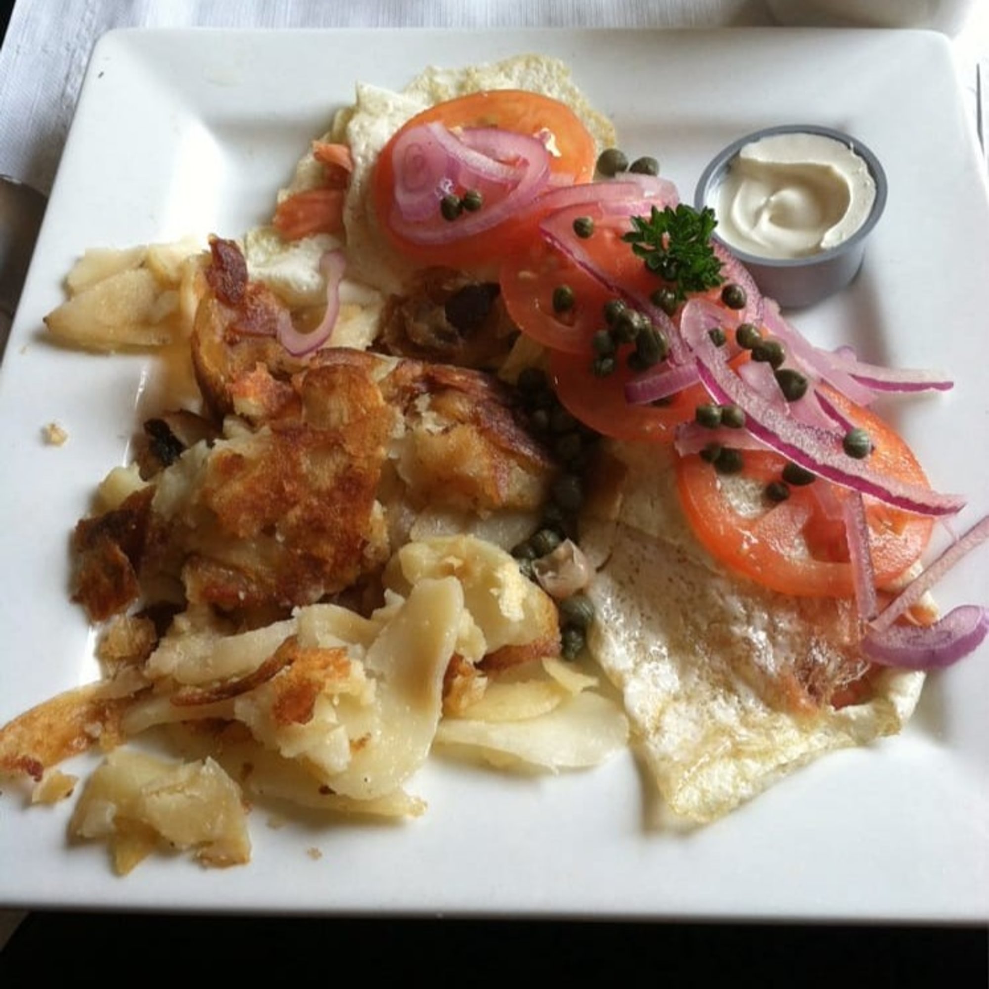 Salmon Omelet