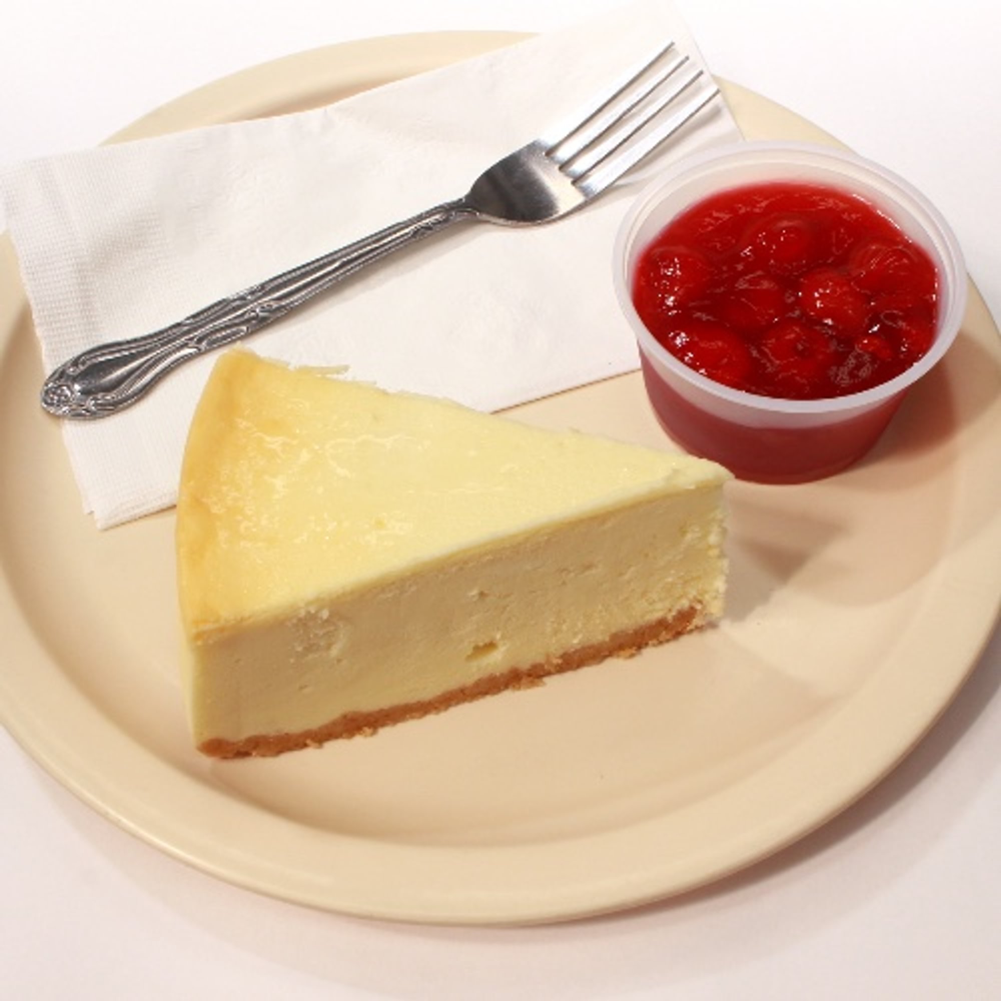 * Becca's Classic Cheesecake.
