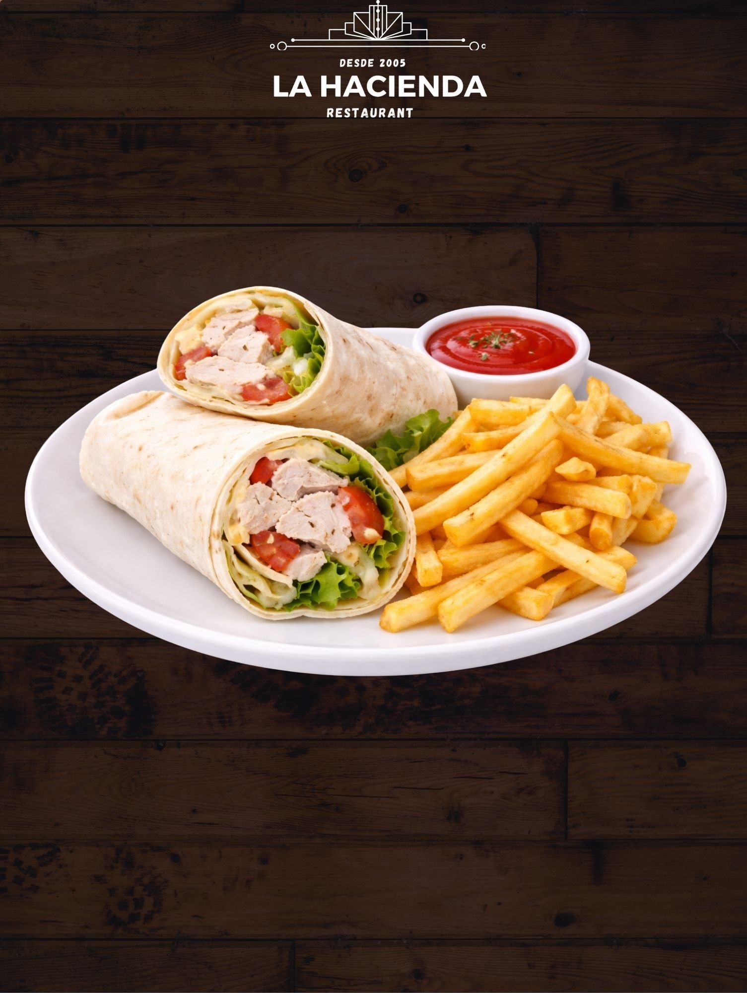 Caesar Shrimp Wrap