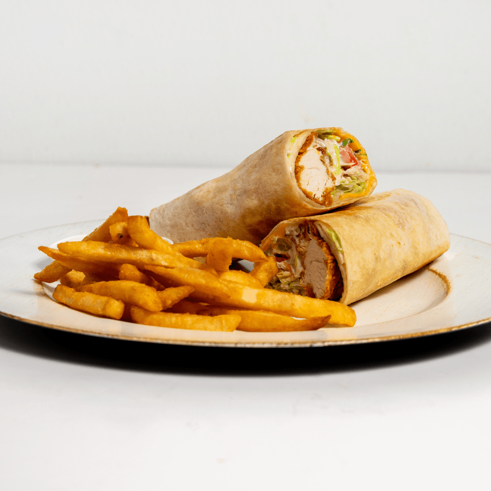 Buffalo ranch chicken wrap