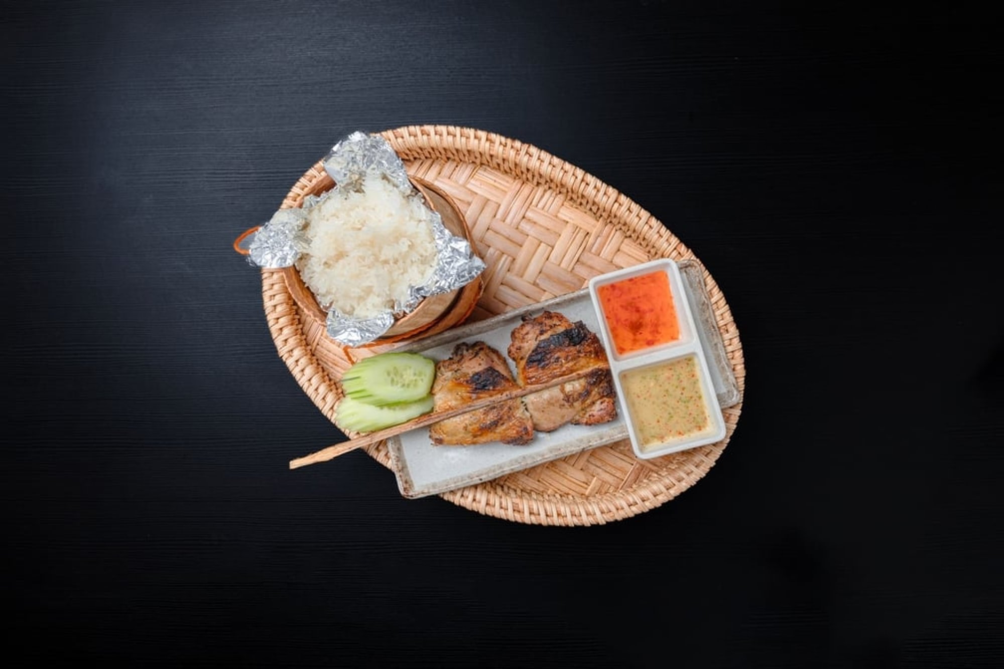 #3 - Chicken Thigh Skewer Combo