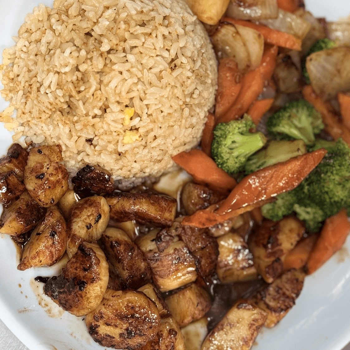 Hibachi Scallop Lunch