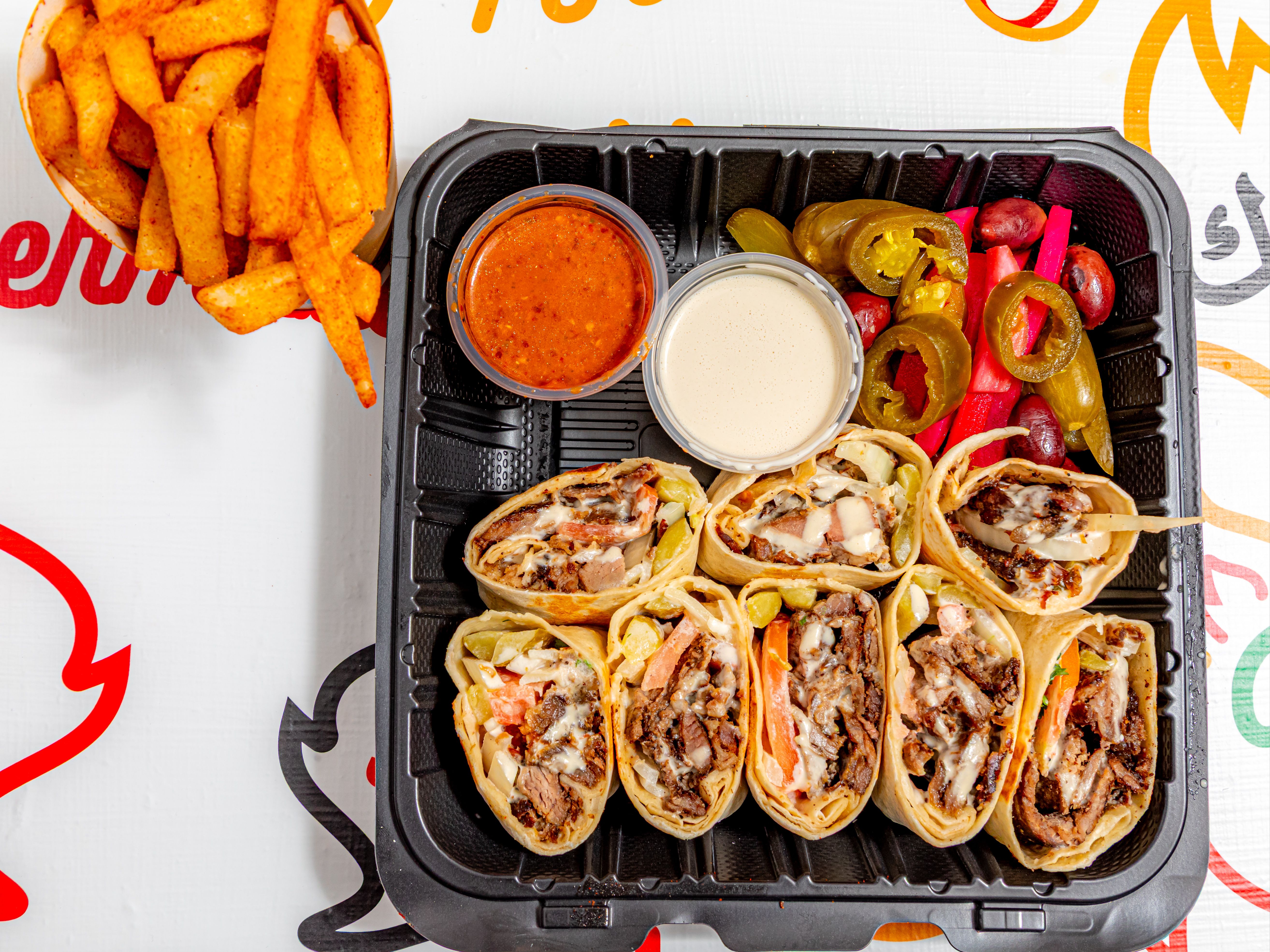 Beef Shawarma Platter