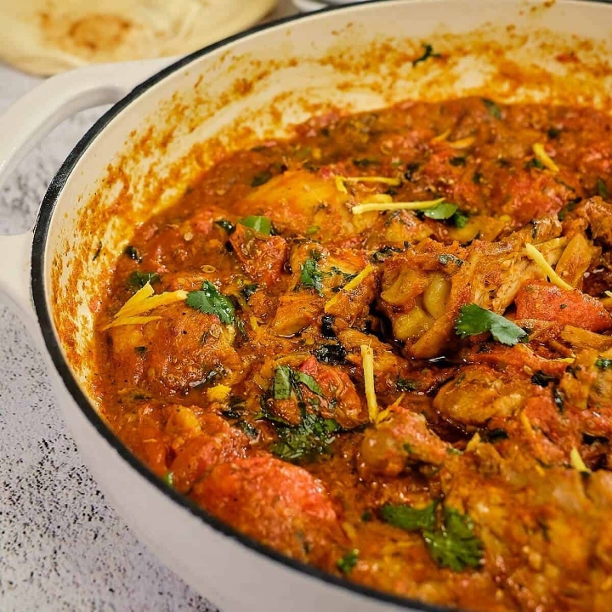 Kadai Chicken Curry (North Indian Style)