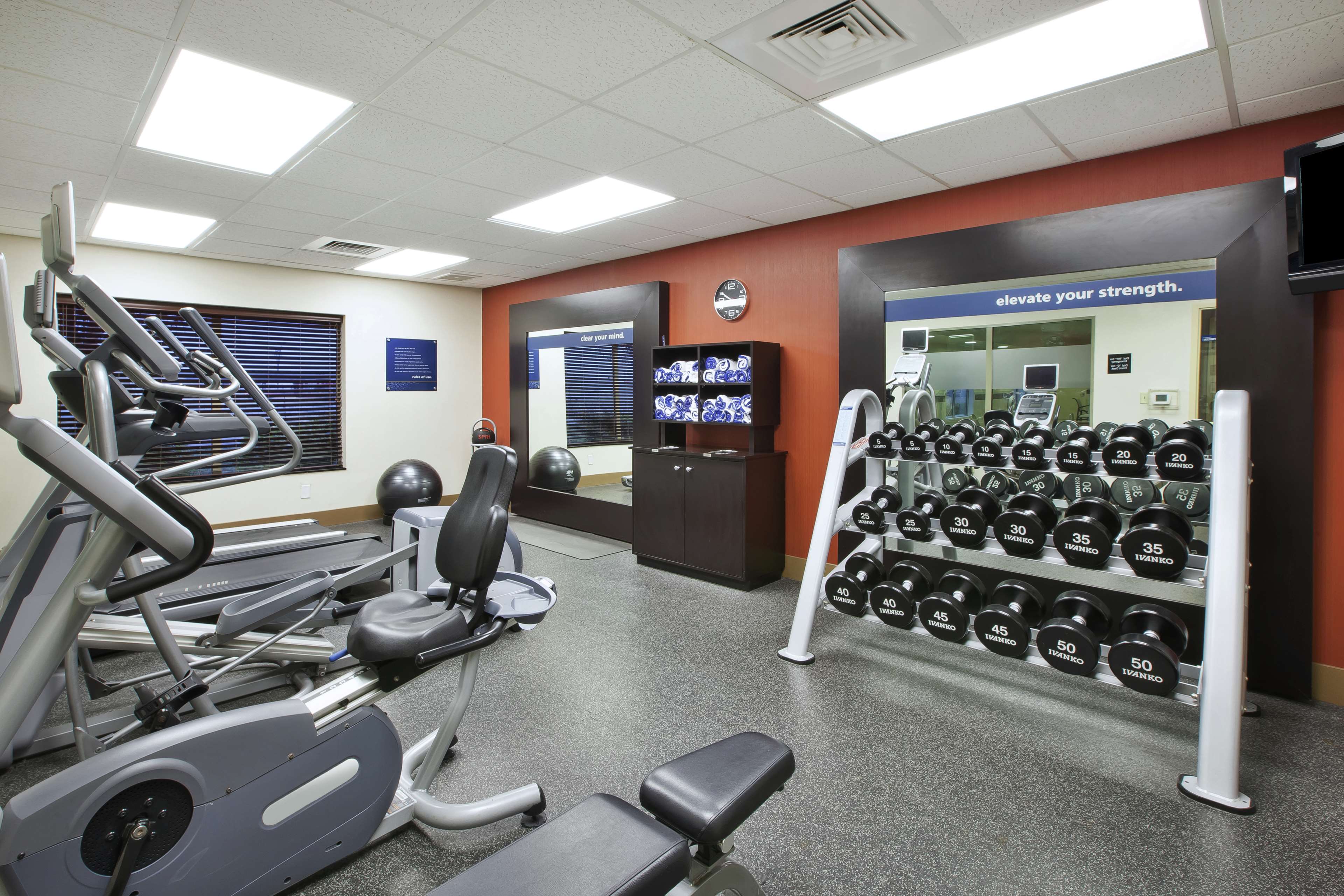 Health club  fitness center  gym