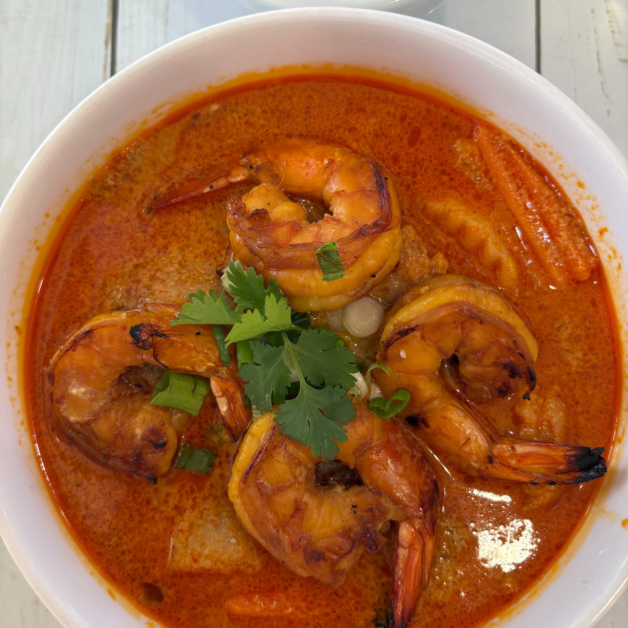 Coconut Red Curry Shrimp Medley