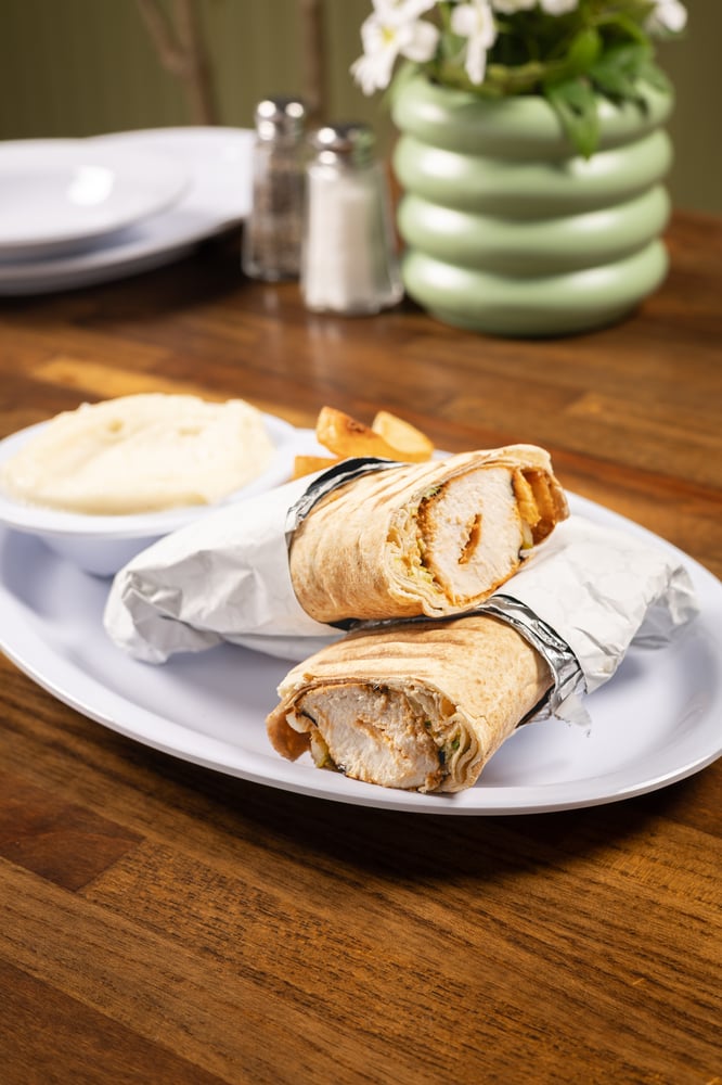 Tawook (Chicken Kabob Sandwich)
