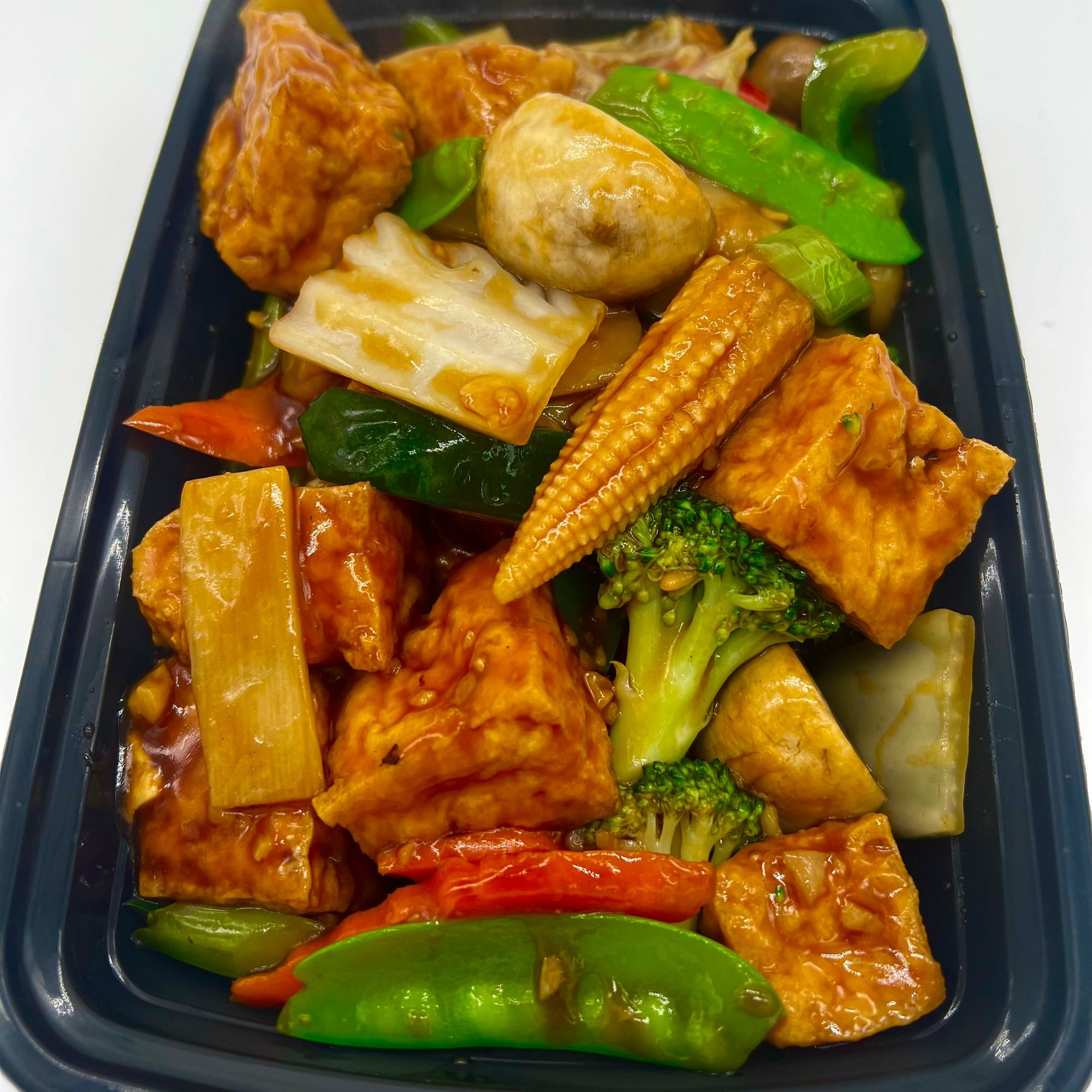 Bean Curd with Mixed Vegetables
