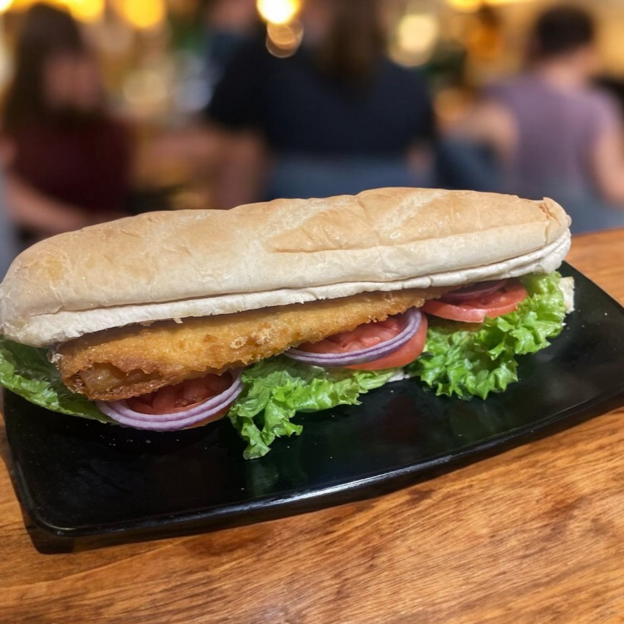 Beer-Battered Fish Sandwich