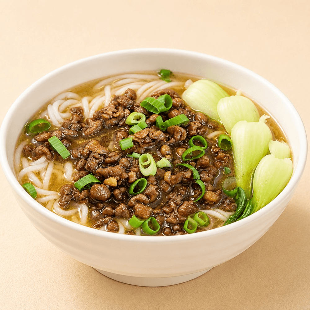 Chengdu Dan Dan noodles / 成都清汤杂酱面