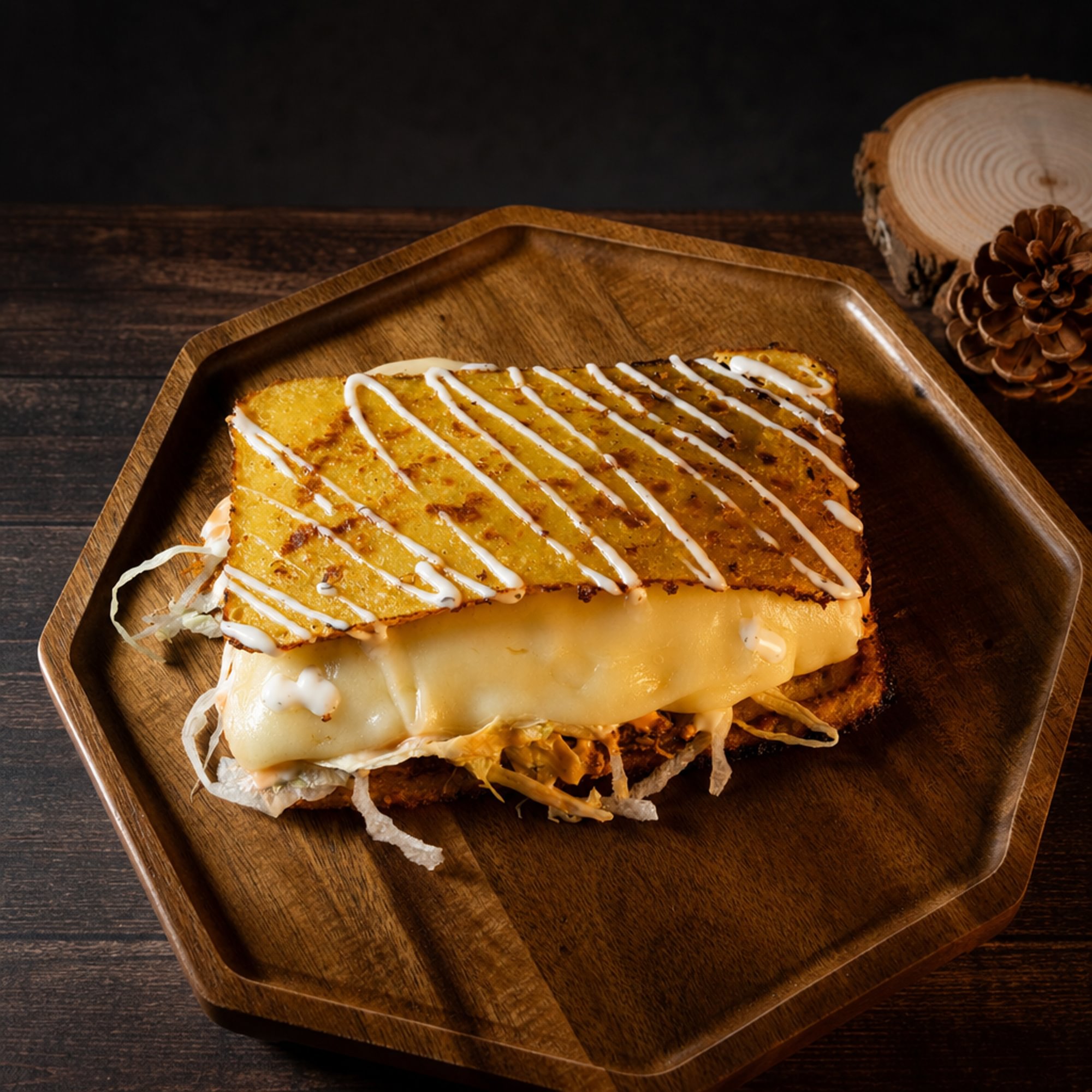 Cachapa De Jamón & Queso / Ham & Cheese