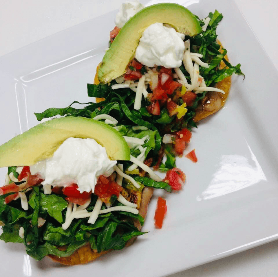 Chicken Tostadas
