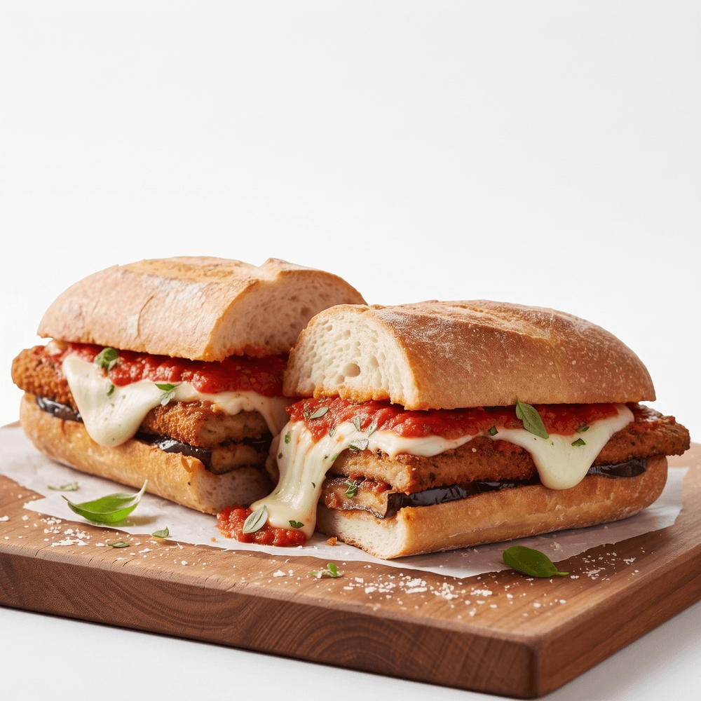 Eggplant Parmigiana Sub