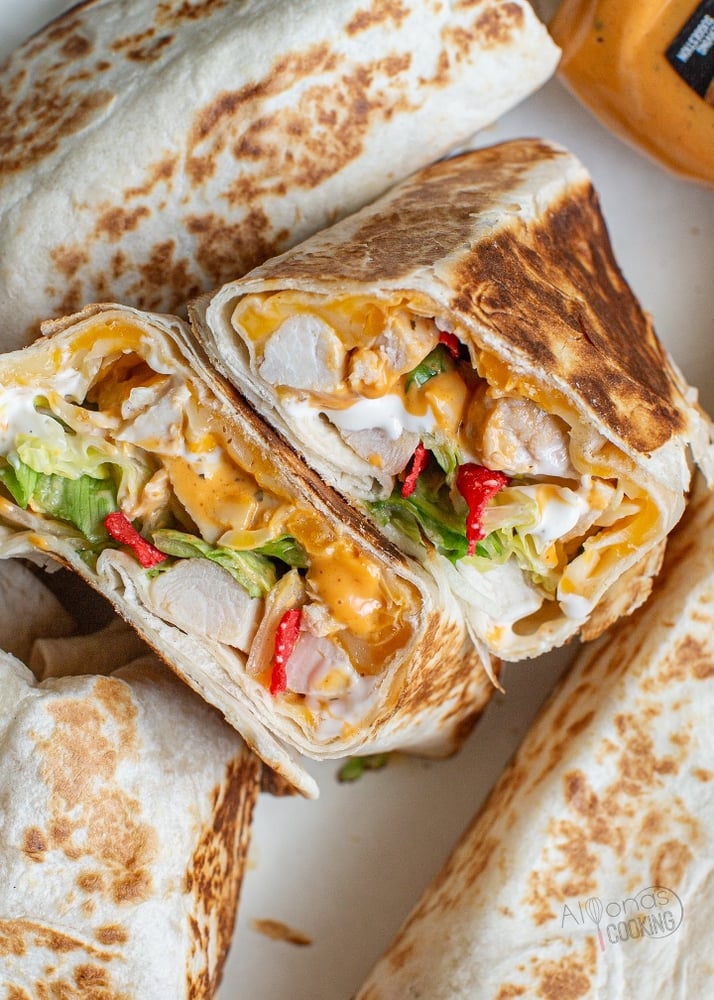 Stuffed Pita Wraps