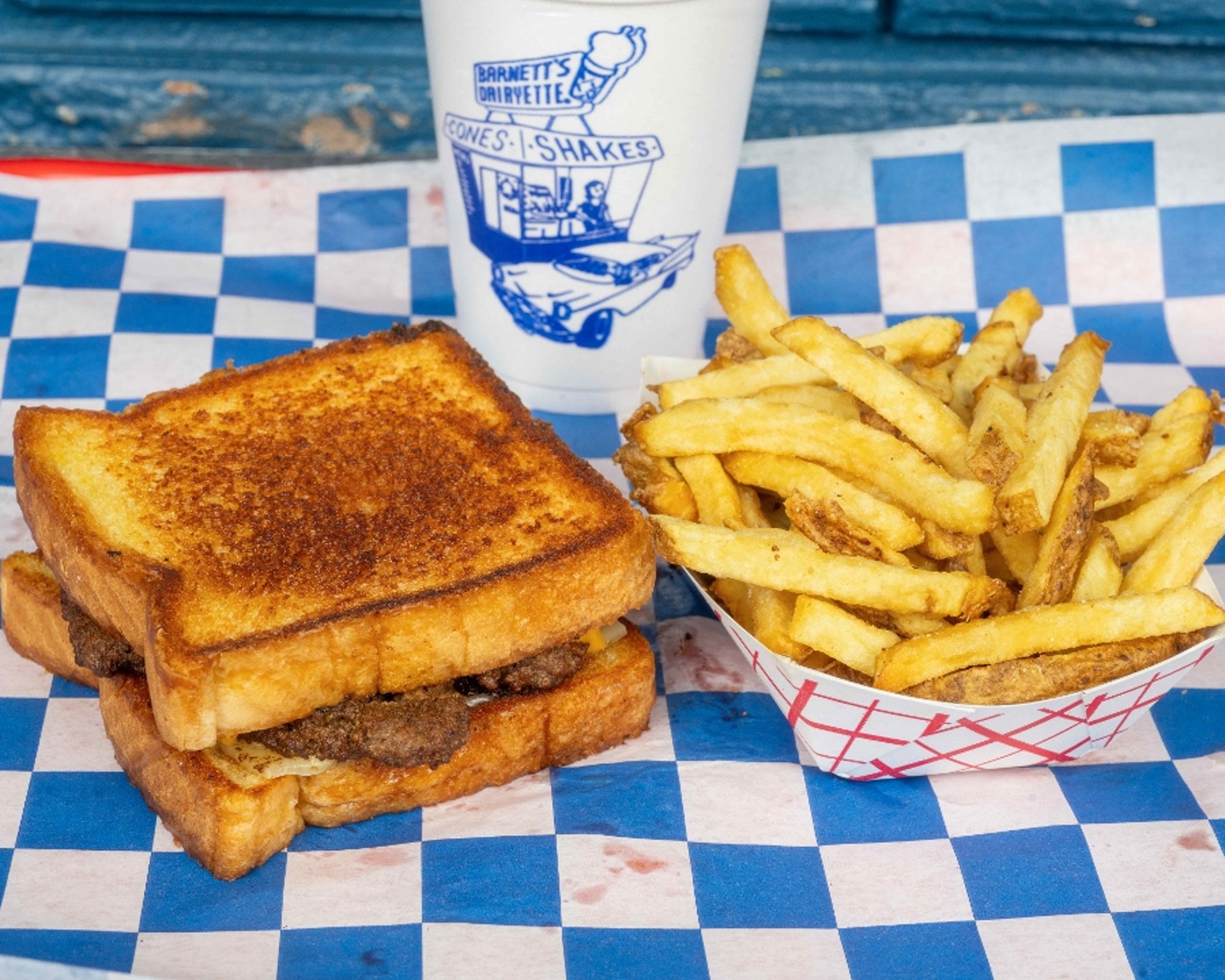 PATTY MELT BASKET