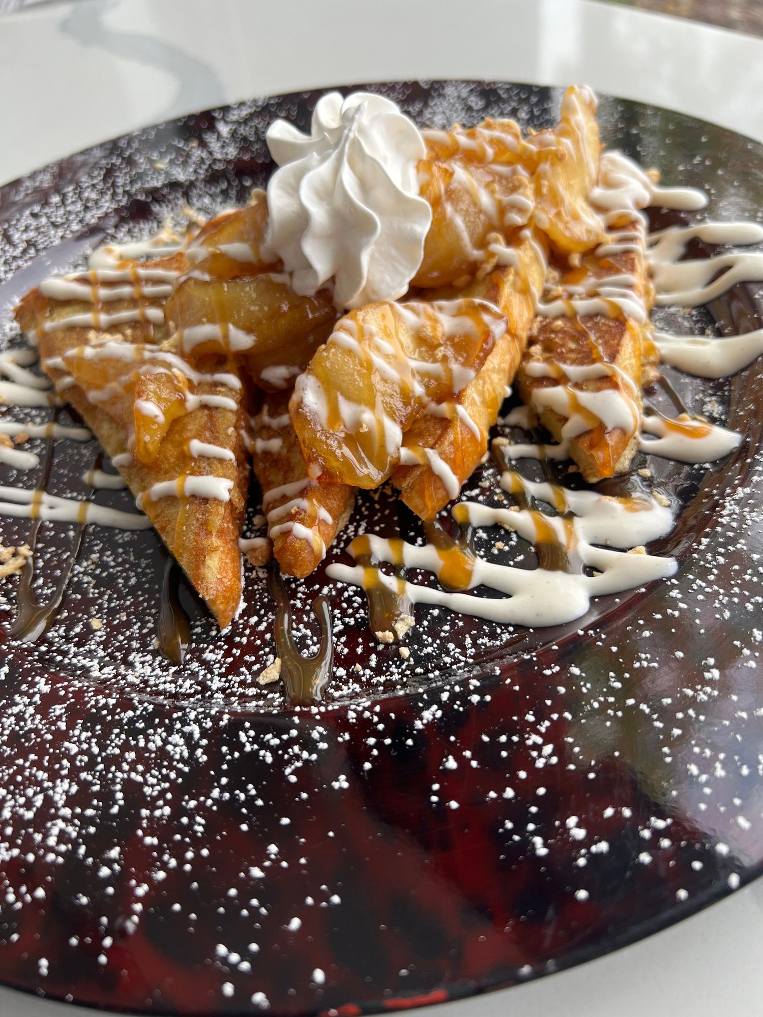 APPLE COBBLER FRENCH TOAST