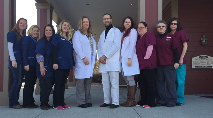 The caring & experienced team at VCA Orange County Veterinary Hospital