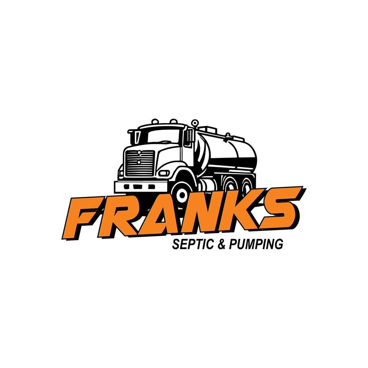 Franks Septic &amp; Pumping Logo