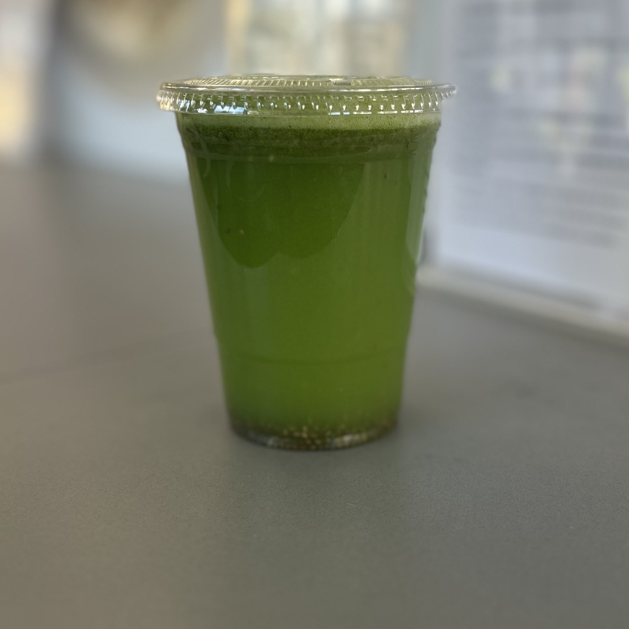 Cucumber, Lime & Chia Seed Juice