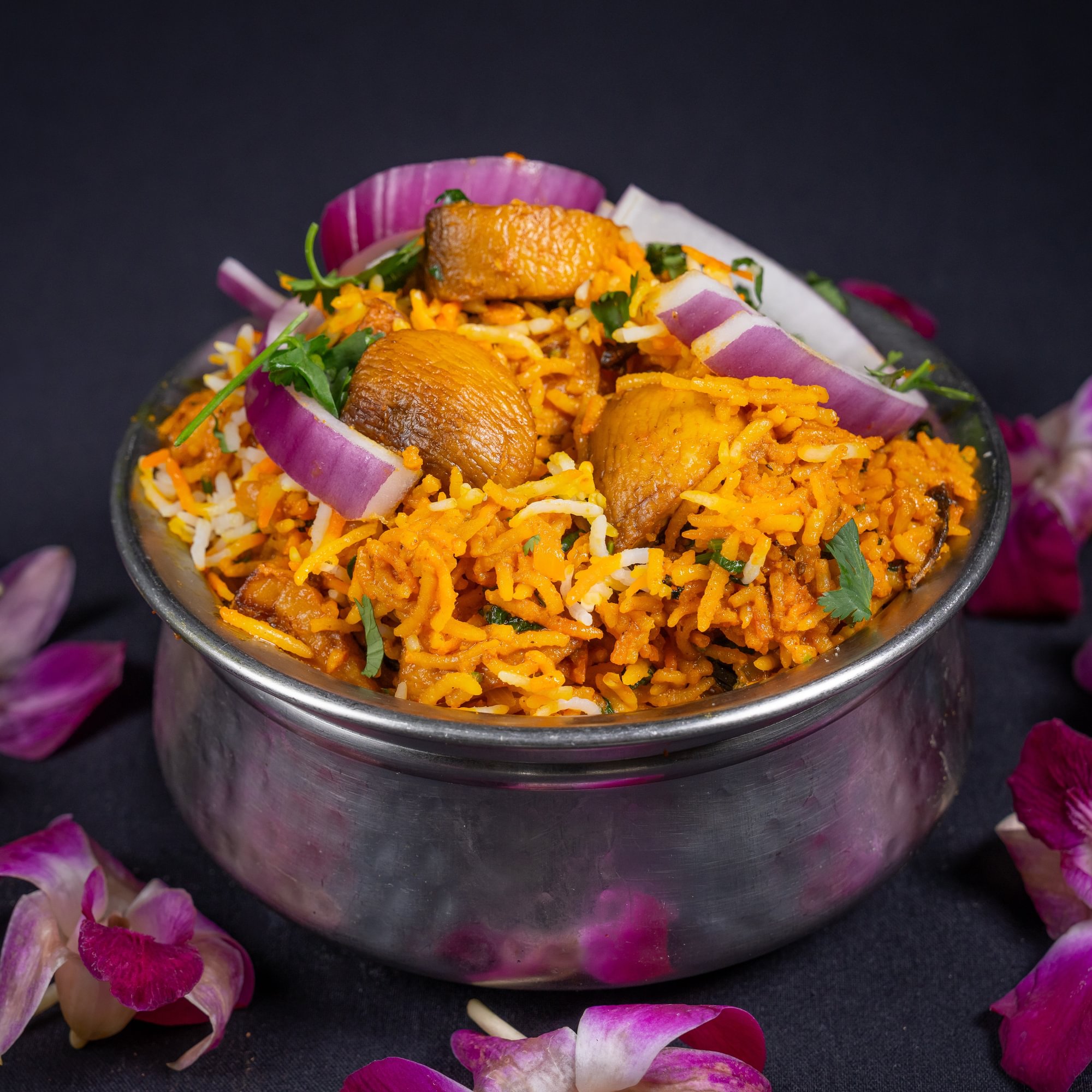 Mushroom Biryani