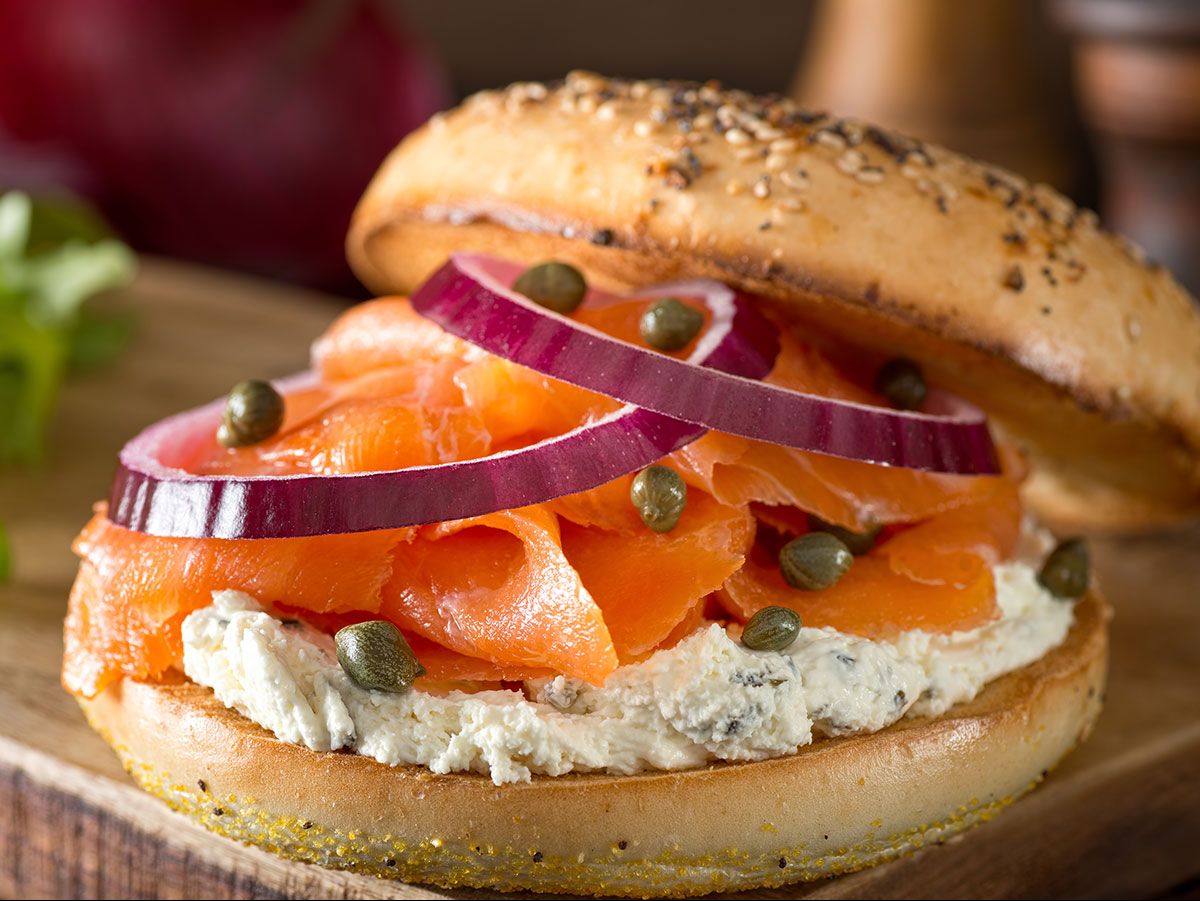 Bagel with Lox & Cream Cheese