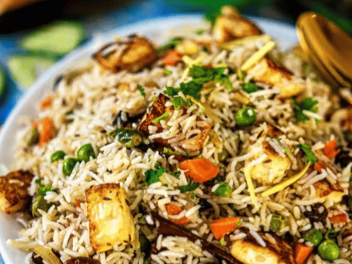 Kaju Paneer Pulao