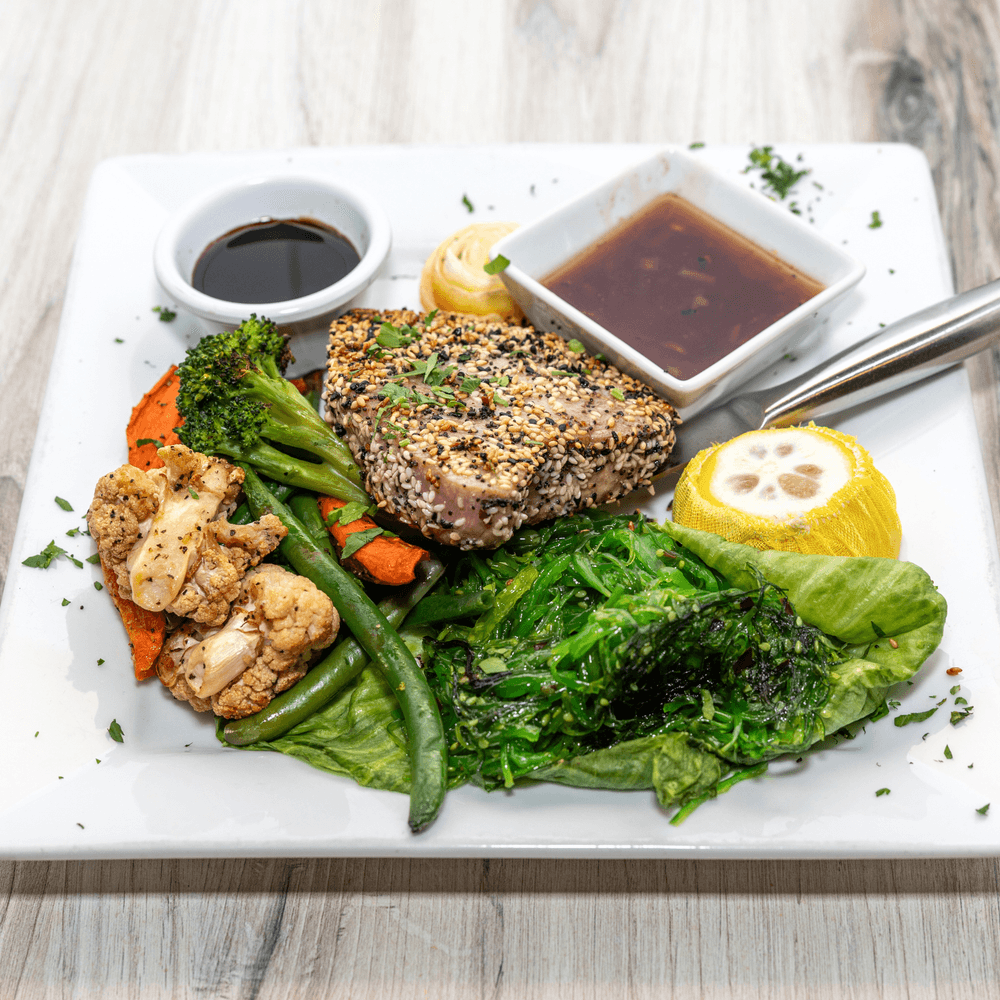 Sesame-Crusted Ahi Tuna