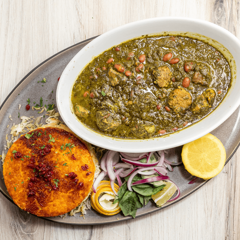 Short Rib Herb Stew "Ghormeh Sabzi"