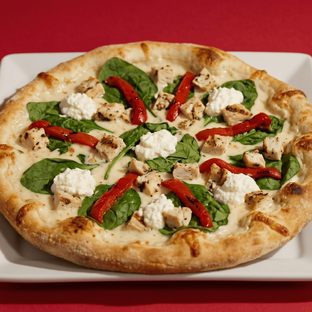 Tuscan Chicken Pizza
