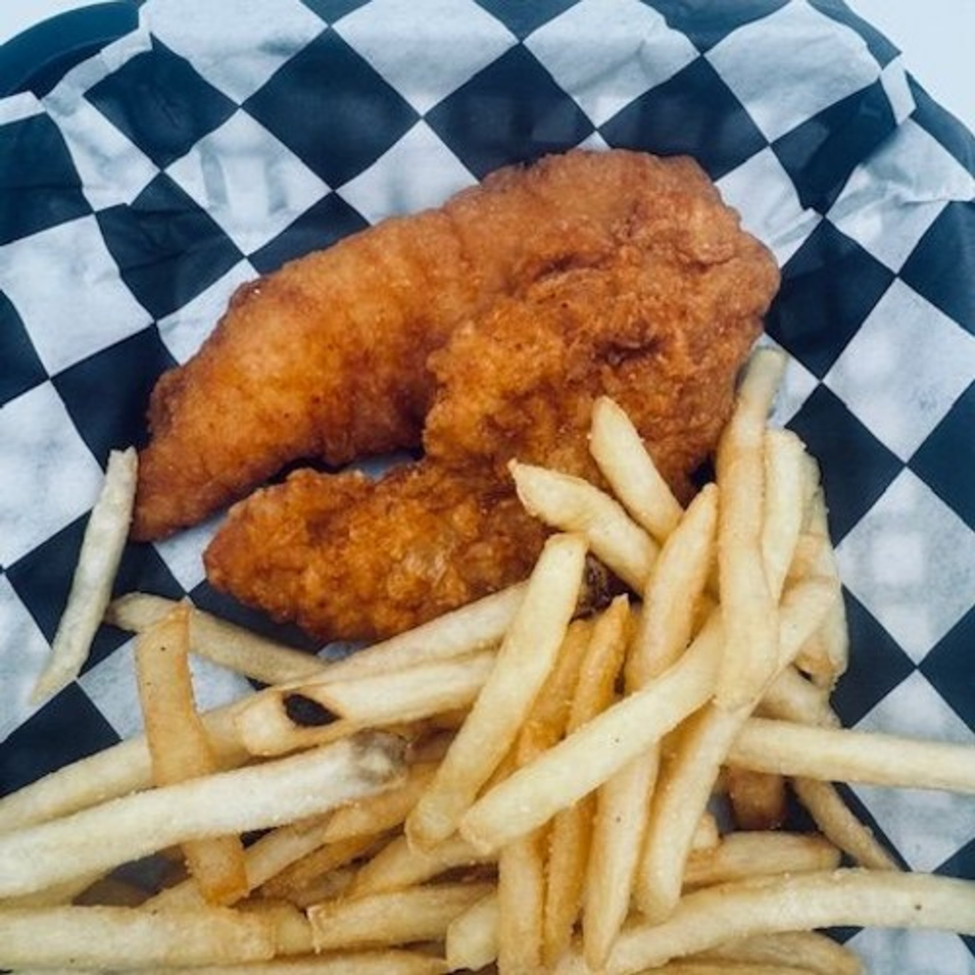 Kids Chicken Strip Meal (2 Pieces)