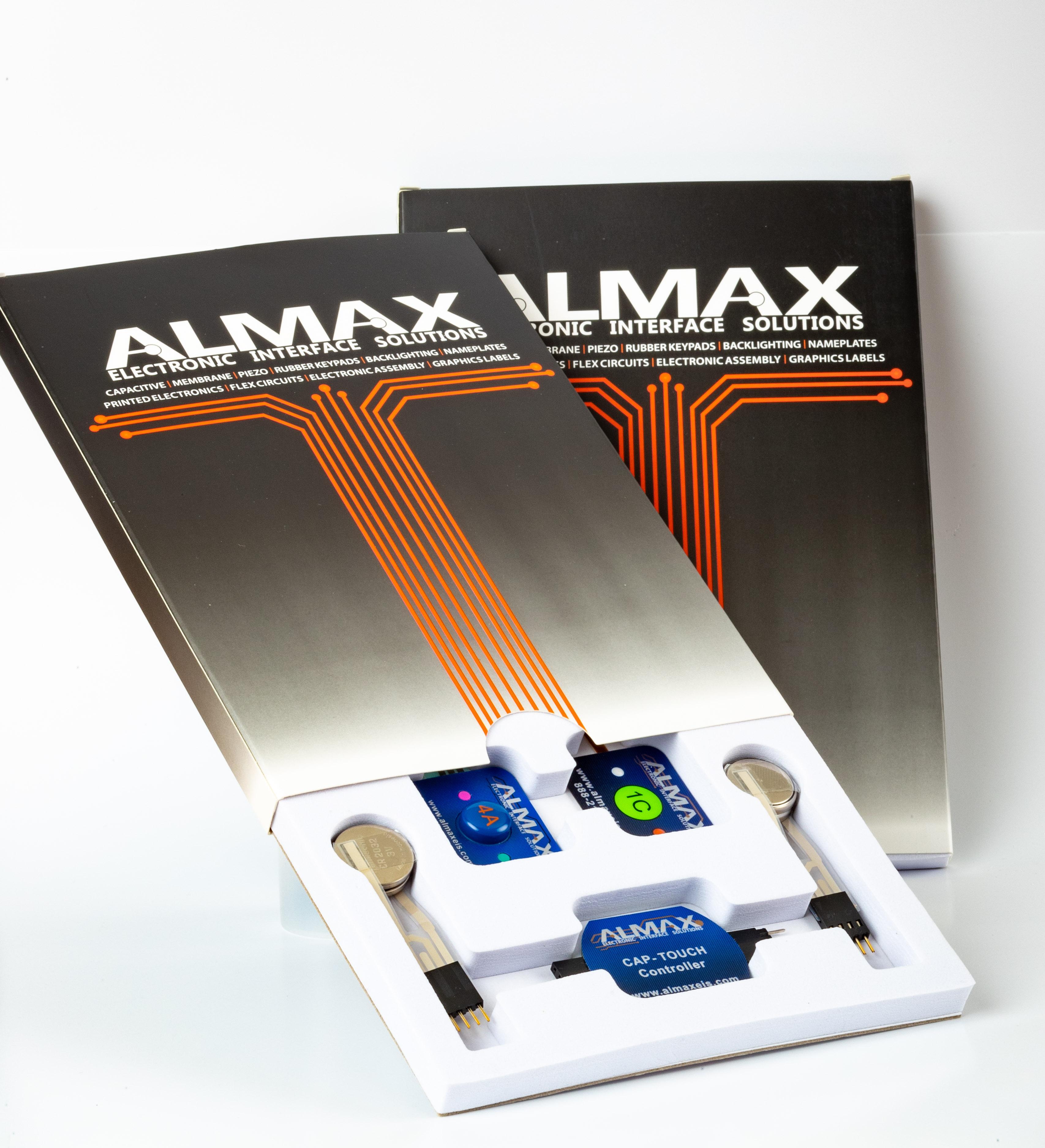 ALMAX Electronic Interface Solutions EIS Membrane Switch Keypad Sample Kits