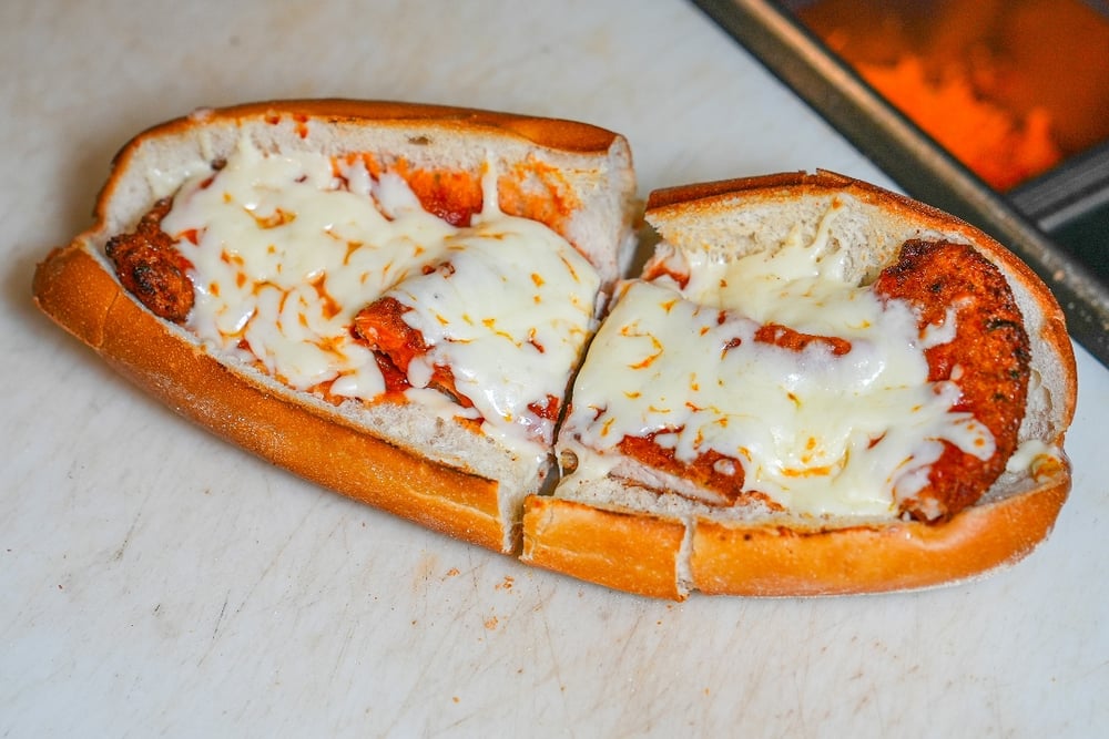 Chicken Parmigiana Sandwich