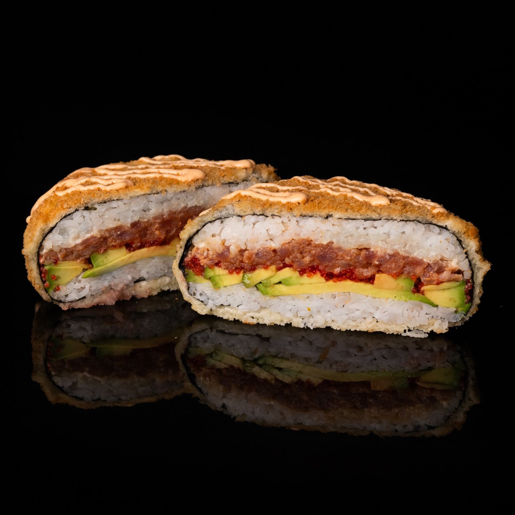 Tuna Tartare Sushi Burger