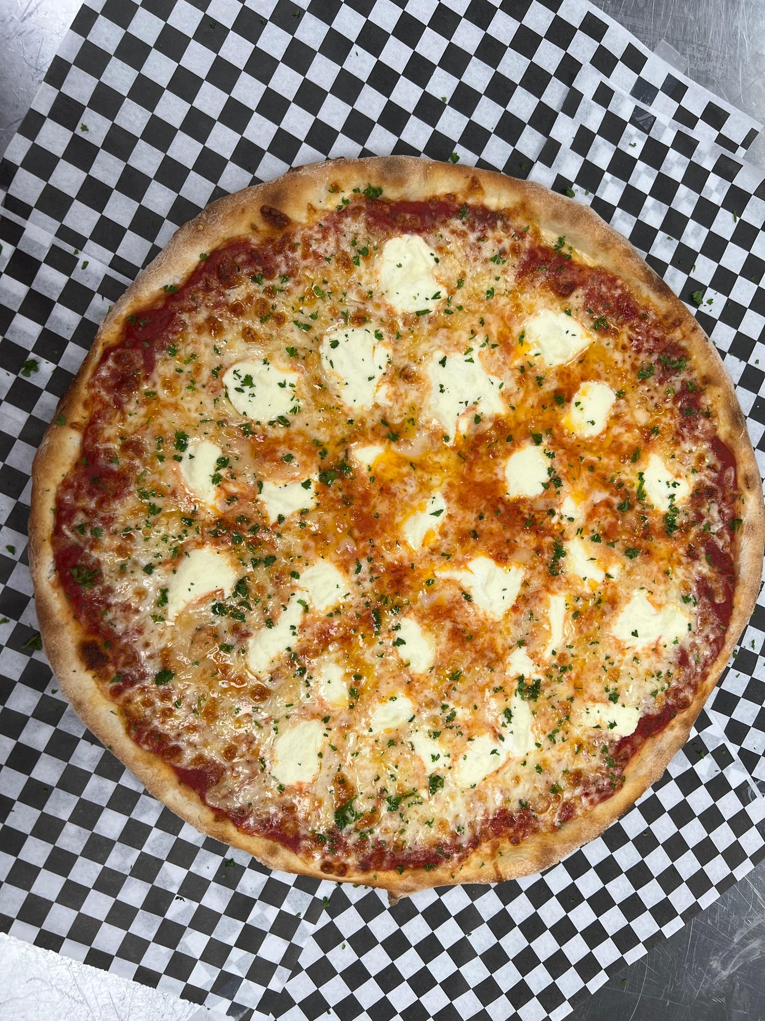 14" 3 Cheeses Pizza