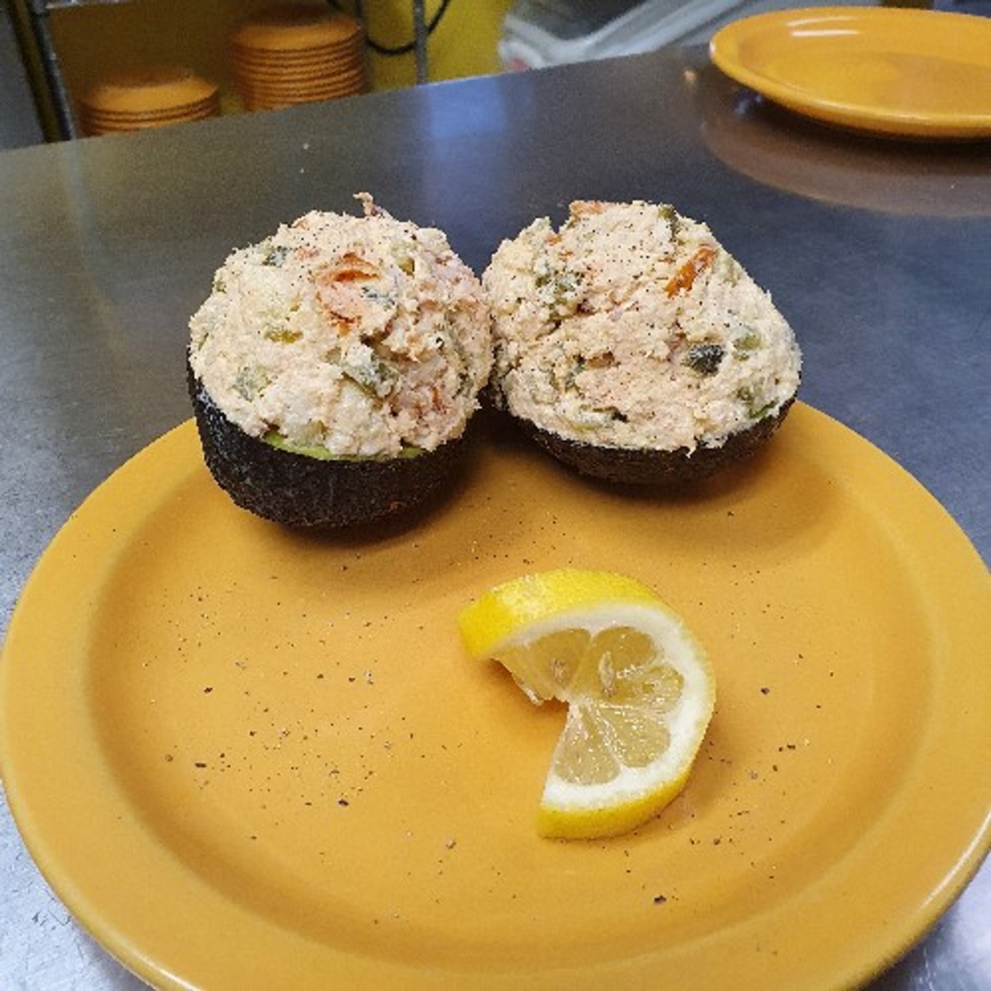 Smoked Salmon Stuffed Avocado