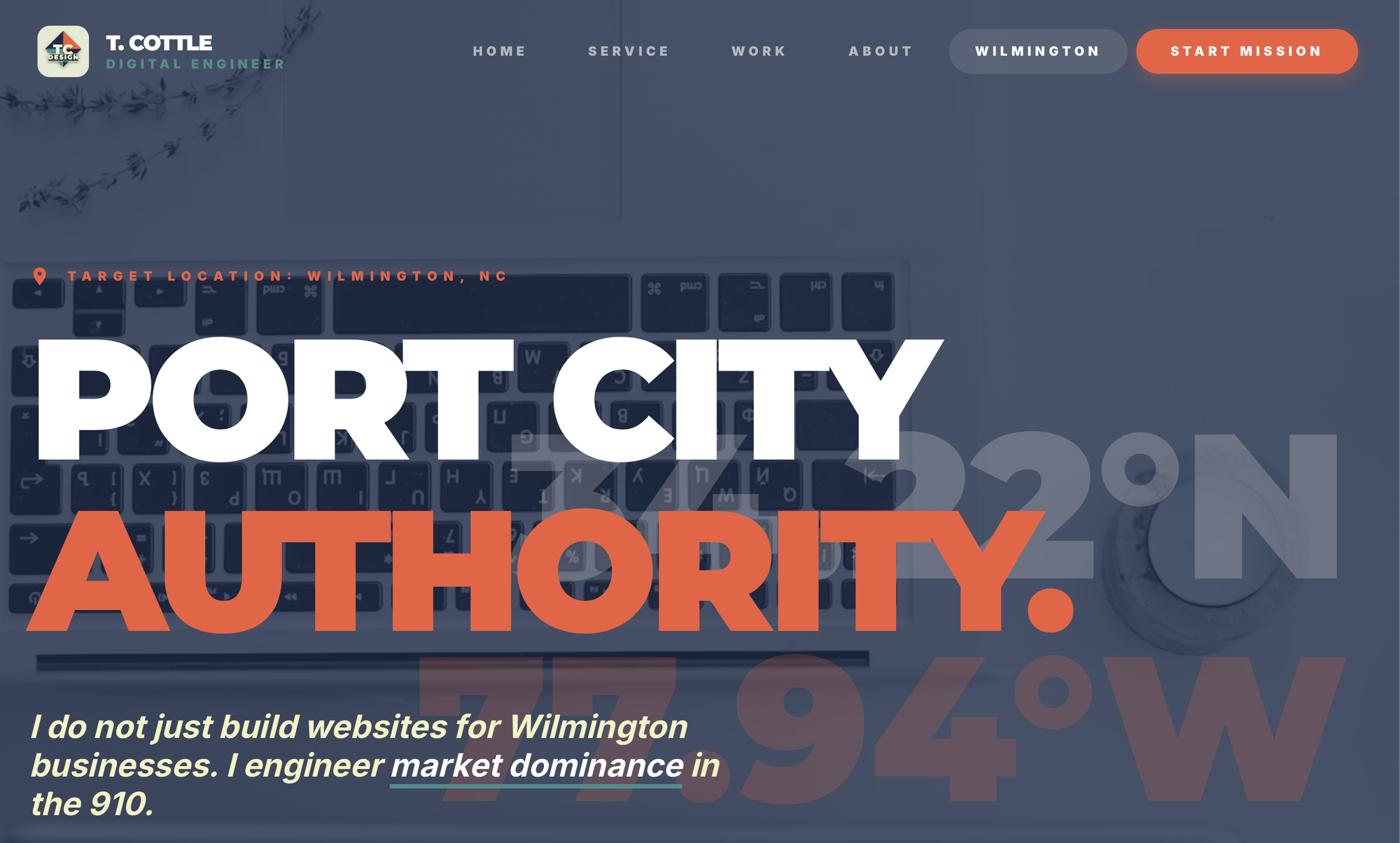 T. Cottle Web Design Image