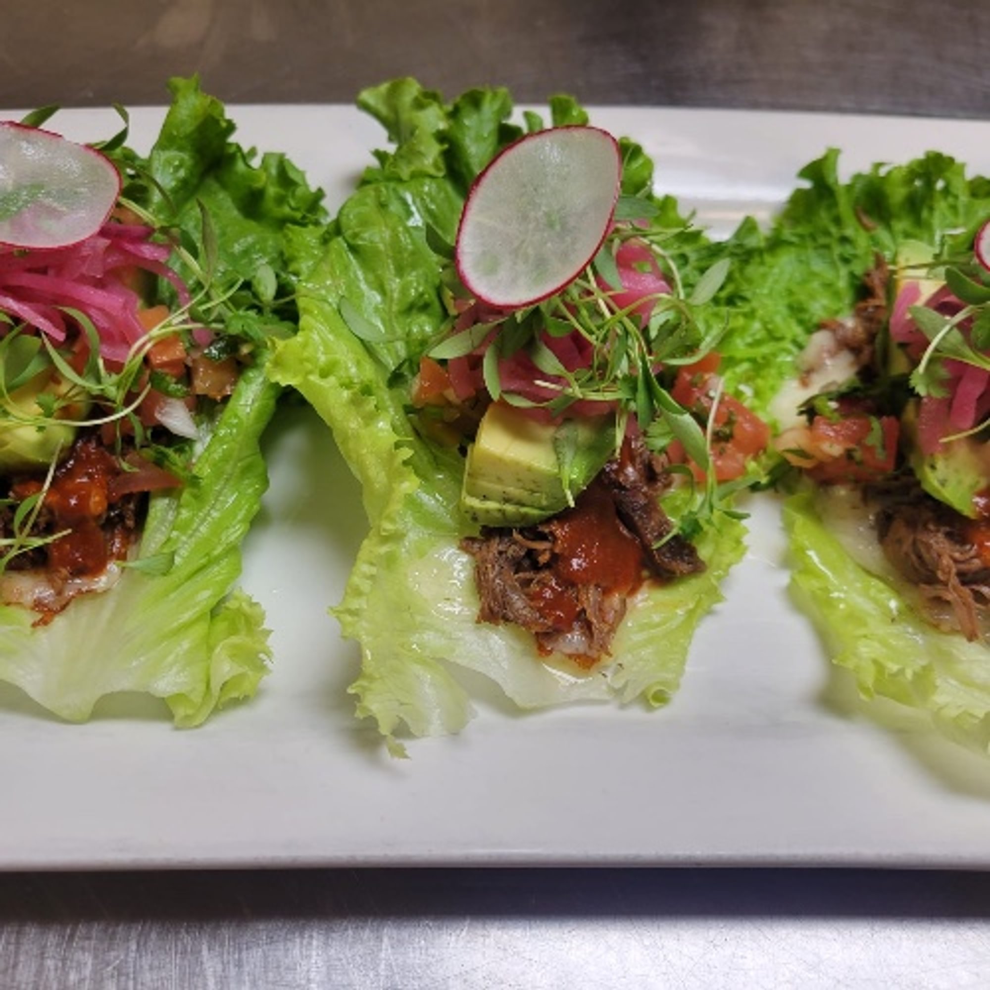 Birria Lettuce Tacos