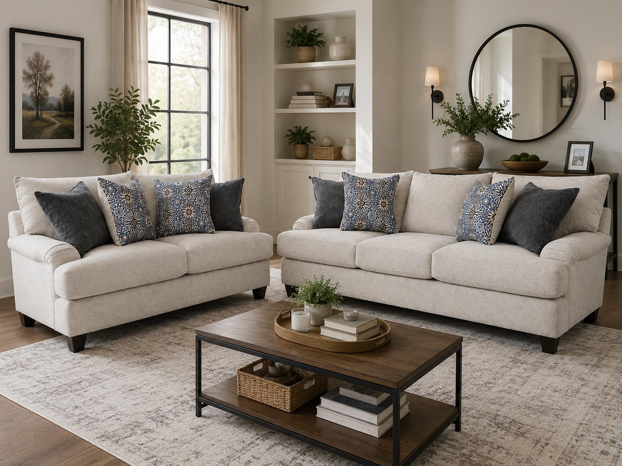 Elleanor II Sofa & Loveseat