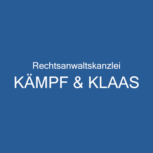 Logo von Anwaltskanzlei Kämpf & Klaas