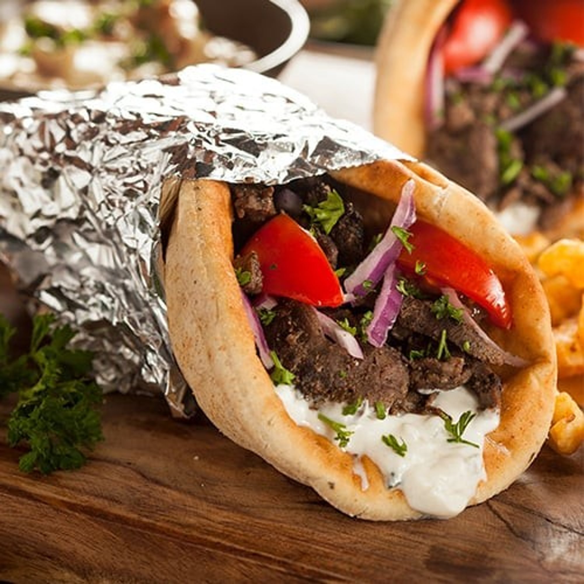 Gyro on Pita