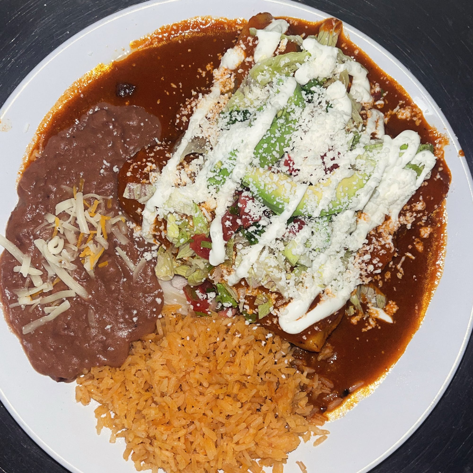 Enchiladas Roja Hot