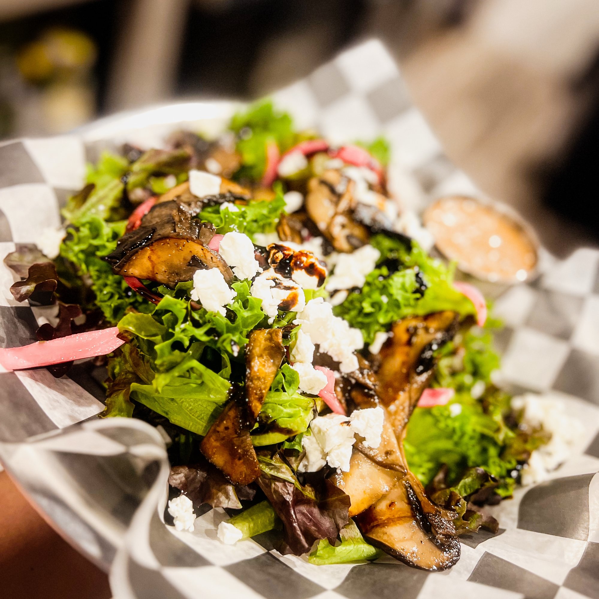 Goat Cheese & Portabella
