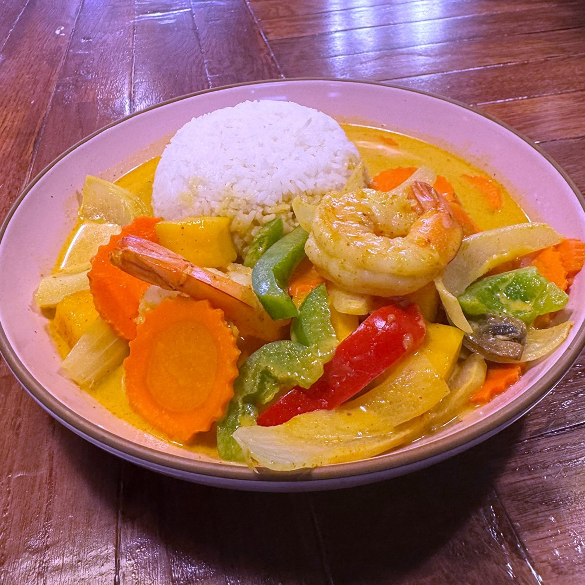 #30 Pineapple Curry Lunch