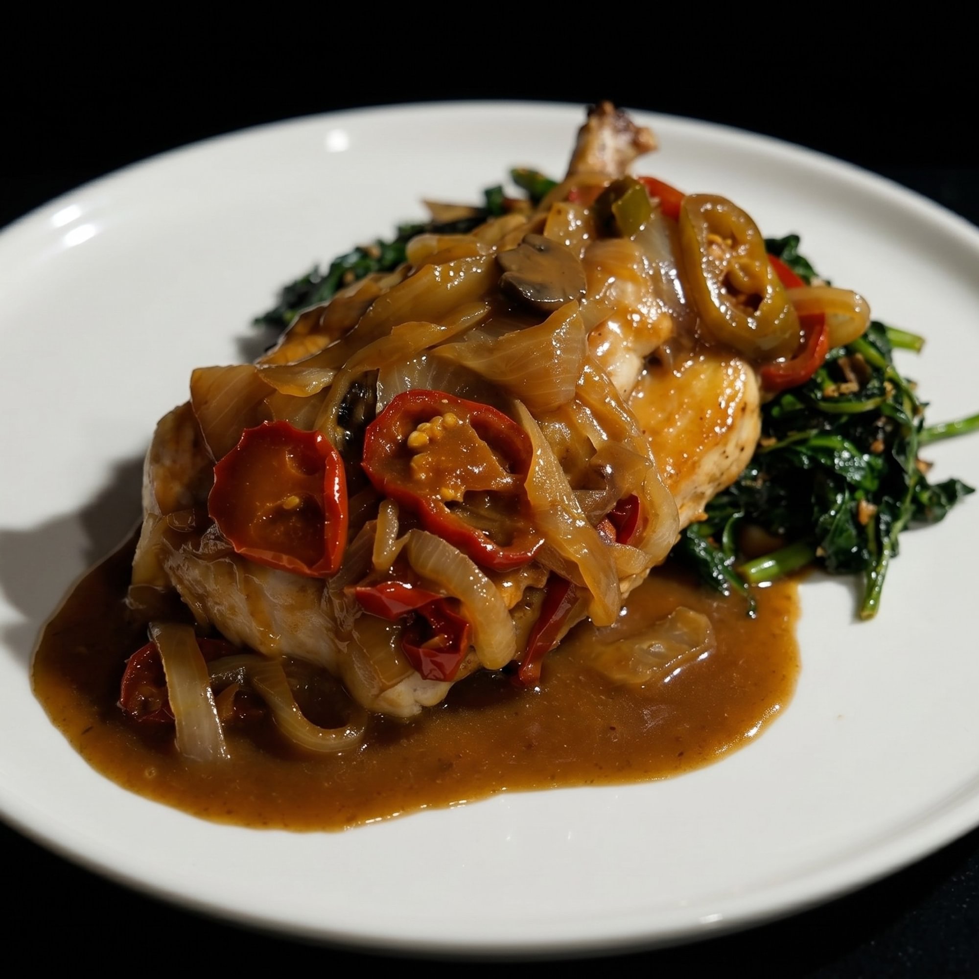 Pork Chop Calabrese